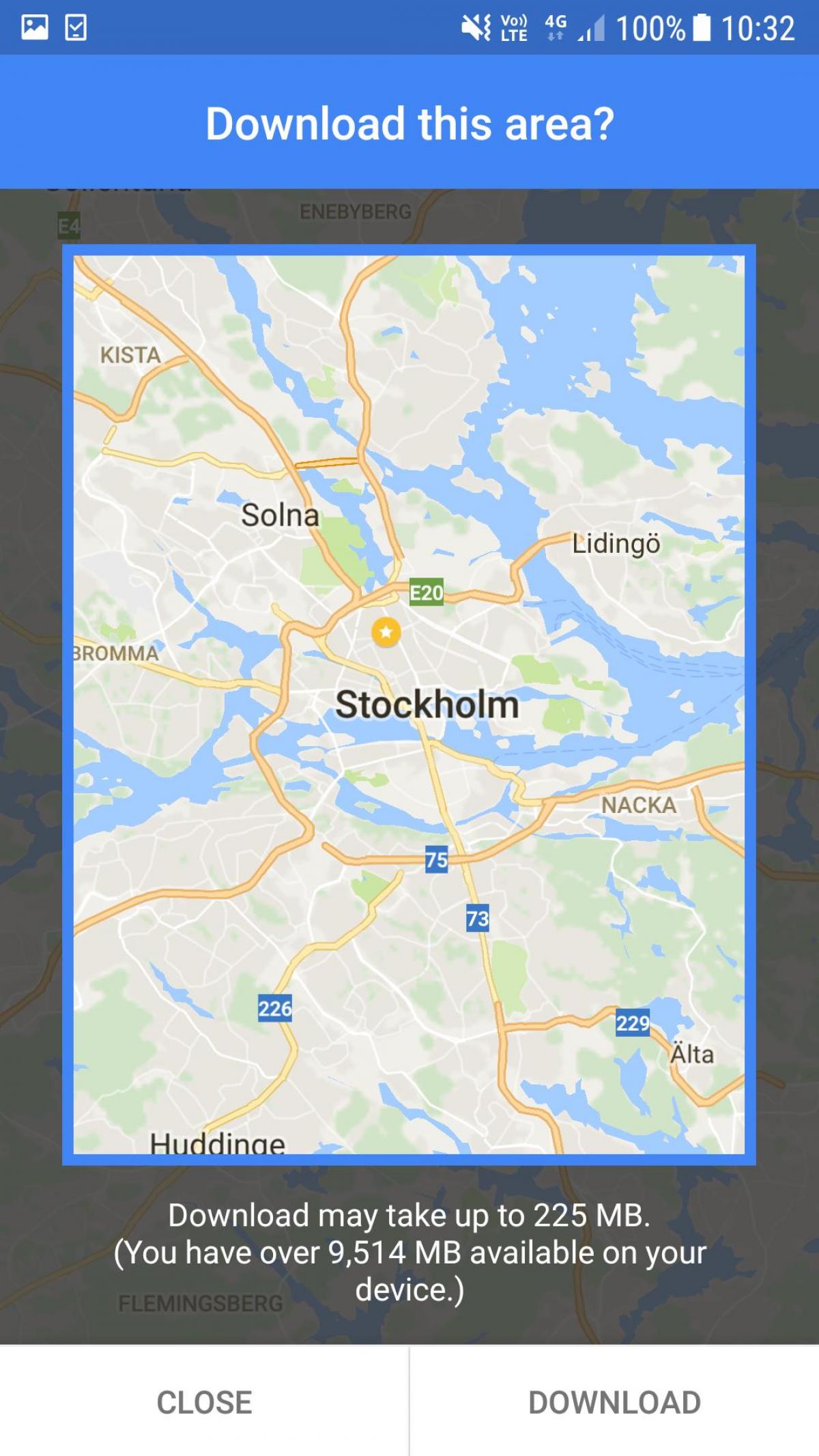 ẩn bản đồ Stockholm