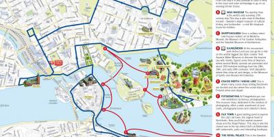 Bản đồ của Stockholm port