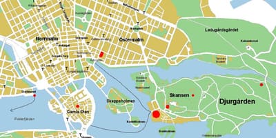 Gamla stan Stockholm bản đồ