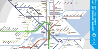 Stockholm khu bản đồ