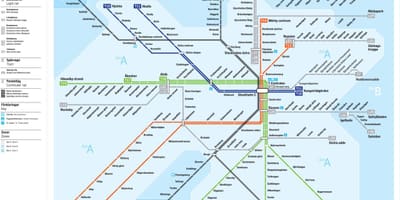 Bản đồ của sl phà bản đồ Stockholm