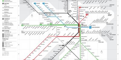 Bản đồ của sl metro