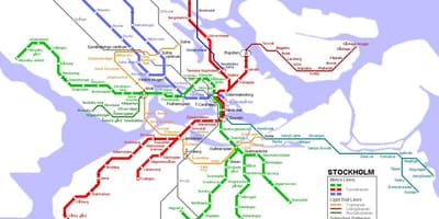 Ống bản đồ Stockholm