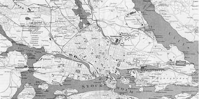 Bản đồ của Stockholm thành phố
