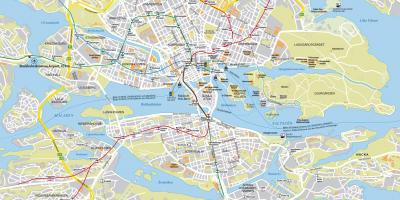 Bản đồ thành phố Stockholm