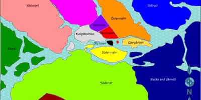 Bản đồ của Stockholm huyện
