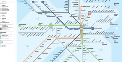 Stockholm ga trung tâm bản đồ