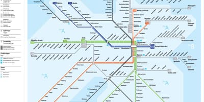 Bản đồ của Stockholm quá cảnh