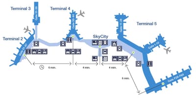 Stockholm arn sân bay bản đồ